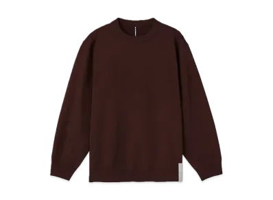 DESCENTE ALLTERRAIN Knit Sweater "Burbundy"