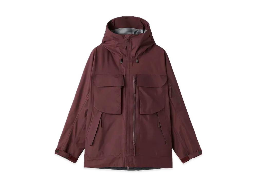 DESCENTE ALLTERRAIN Shell Jacket NP "Burgundy Red"