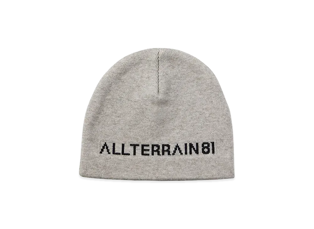 DESCENTE ALLTERRAIN High Gauge Jersey Knit Cap "Gray"