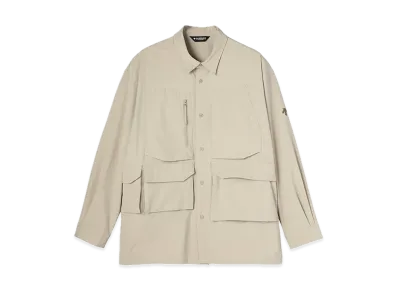 DESCENTE ALLTERRAIN Cordura Long Sleeve Overshirt "Chino"