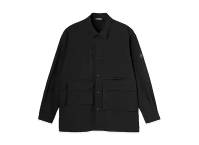 DESCENTE ALLTERRAIN Cordura Long Sleeve Overshirt "Black"