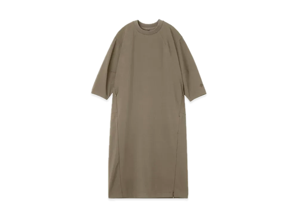 DESCENTE ALLTERRAIN Tech Half Sleeve One Piece "Mocha"