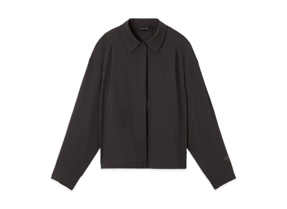 DESCENTE ALLTERRAIN Swift Light Long Sleeve Shirt "Deep Mahogany"