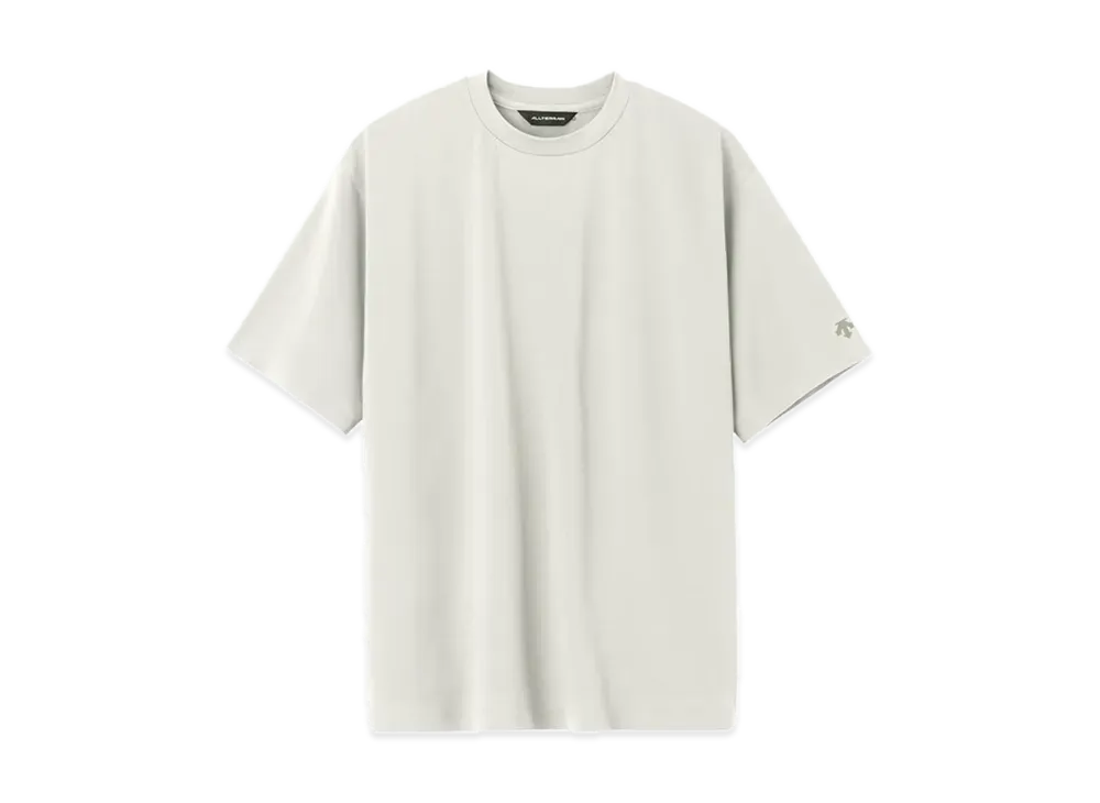 DESCENTE ALLTERRAIN Seamless Pique T-Shirt "White"