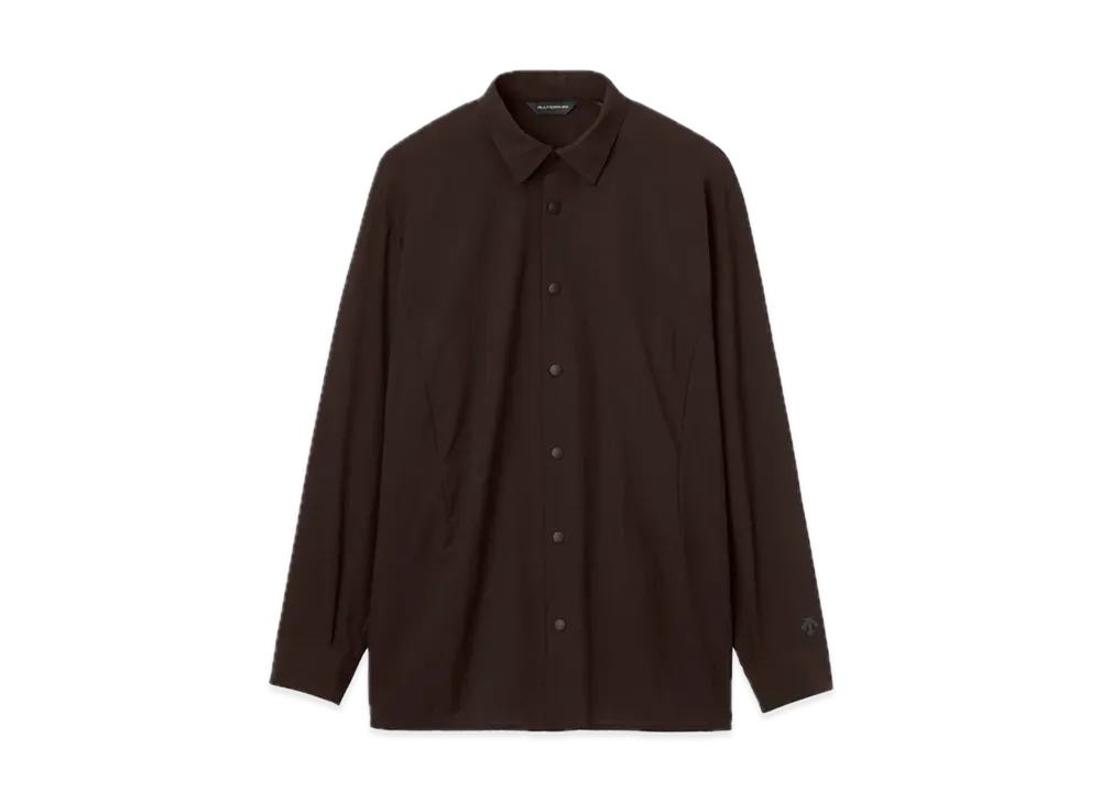 DESCENTE ALLTERRAIN Swift Light Long Sleeve Shirt "Deep Mahogany"