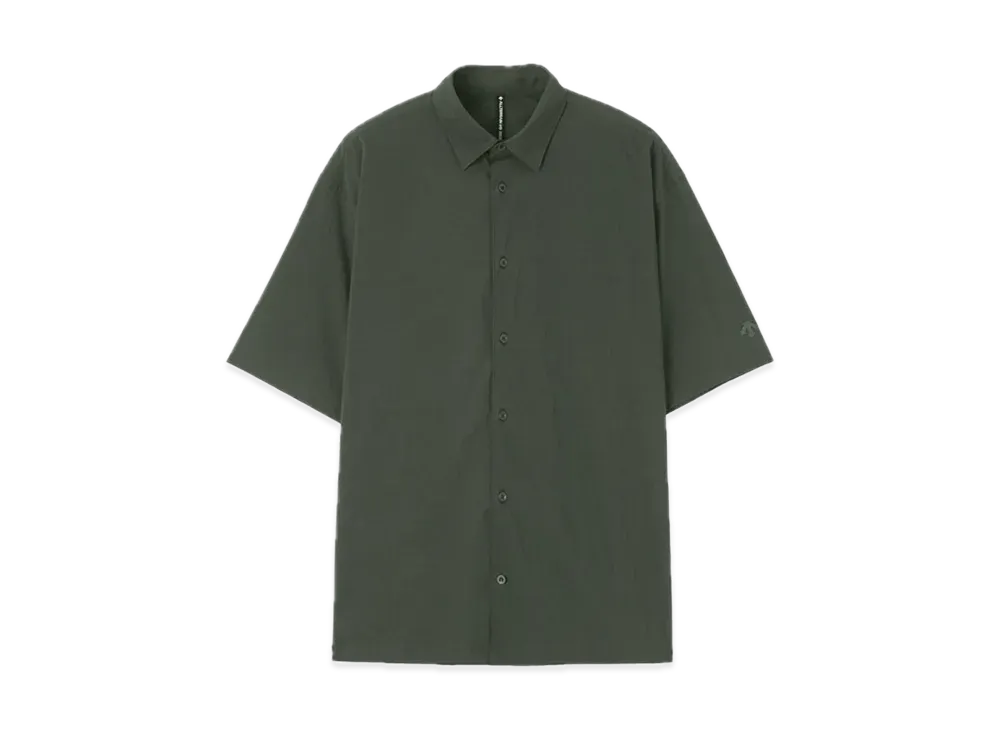 DESCENTE ALLTERRAIN Lightweight Half Sleeve Shirt "Slate Forest"