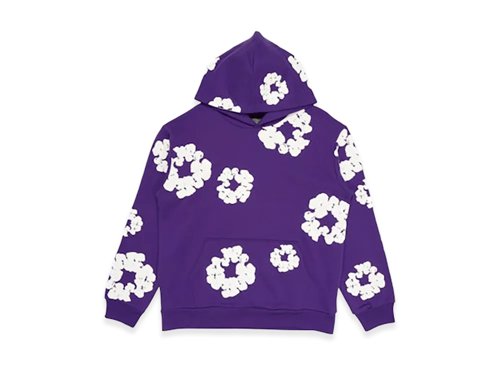 DENIM TEARS The Cotton Wreath Sweatshirt "Purple"