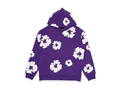 DENIM TEARS The Cotton Wreath Sweatshirt "Purple"