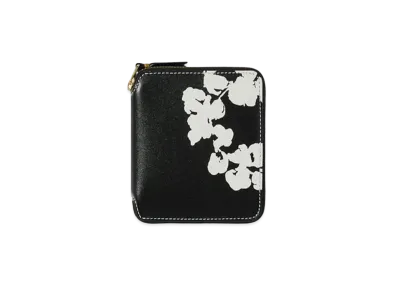 DENIM TEARS x CDG Wreath Full Zip Around Wallet "Black"