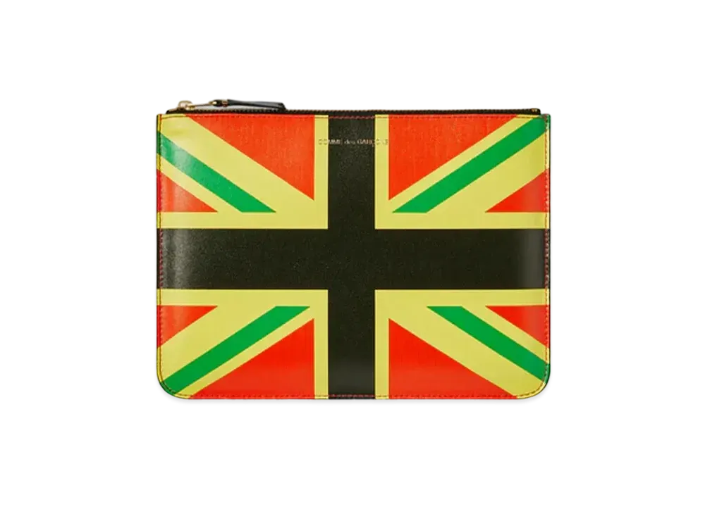 DENIM TEARS x CDG Windrush Zip Pouch "Maruti"