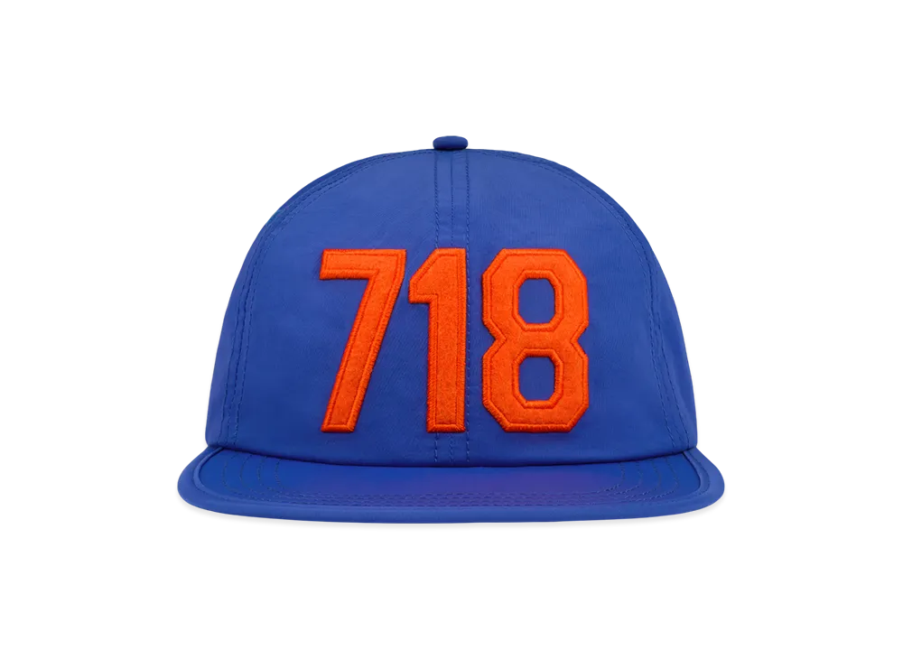 DENIM TEARS Zip Code Hat "Blue"