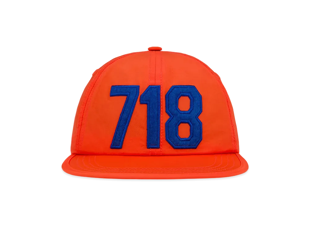 DENIM TEARS Zip Code Hat "Orange"
