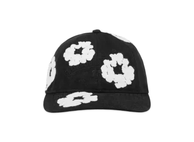 DENIM TEARS Denim Cotton Wreath Cap "Black"