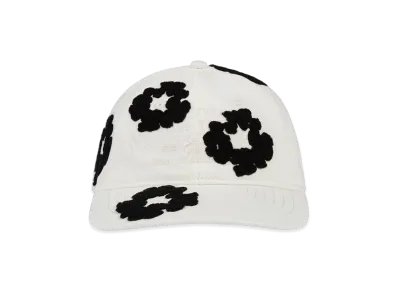 DENIM TEARS Denim Cotton Wreath Cap "White"