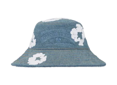 DENIM TEARS Denim Cotton Wreath Bucket Hat "Light Wash"