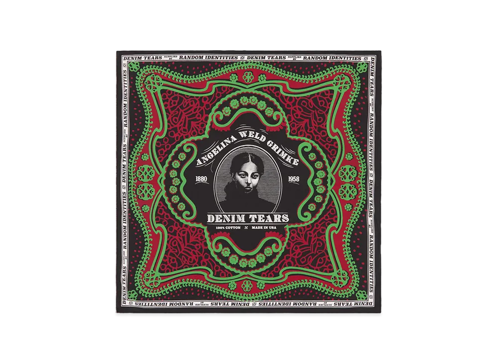 DENIM TEARS African-Americana Eminences - Angelina Weld Grimke "Multi"