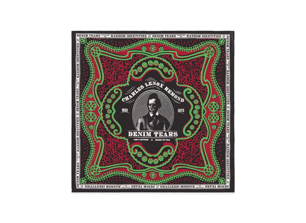DENIM TEARS African-Americana Eminences - Charles Lenox Remond "Multi"