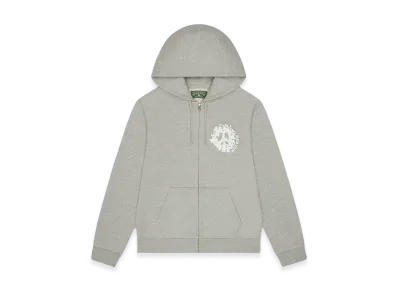 DENIM TEARS Denim University Zip Hoodie "Grey"