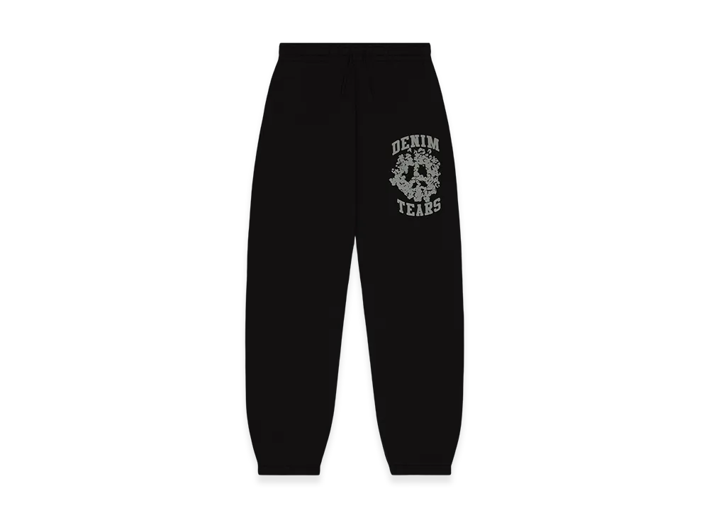 DENIM TEARS Denim University Sweatpants "Black"