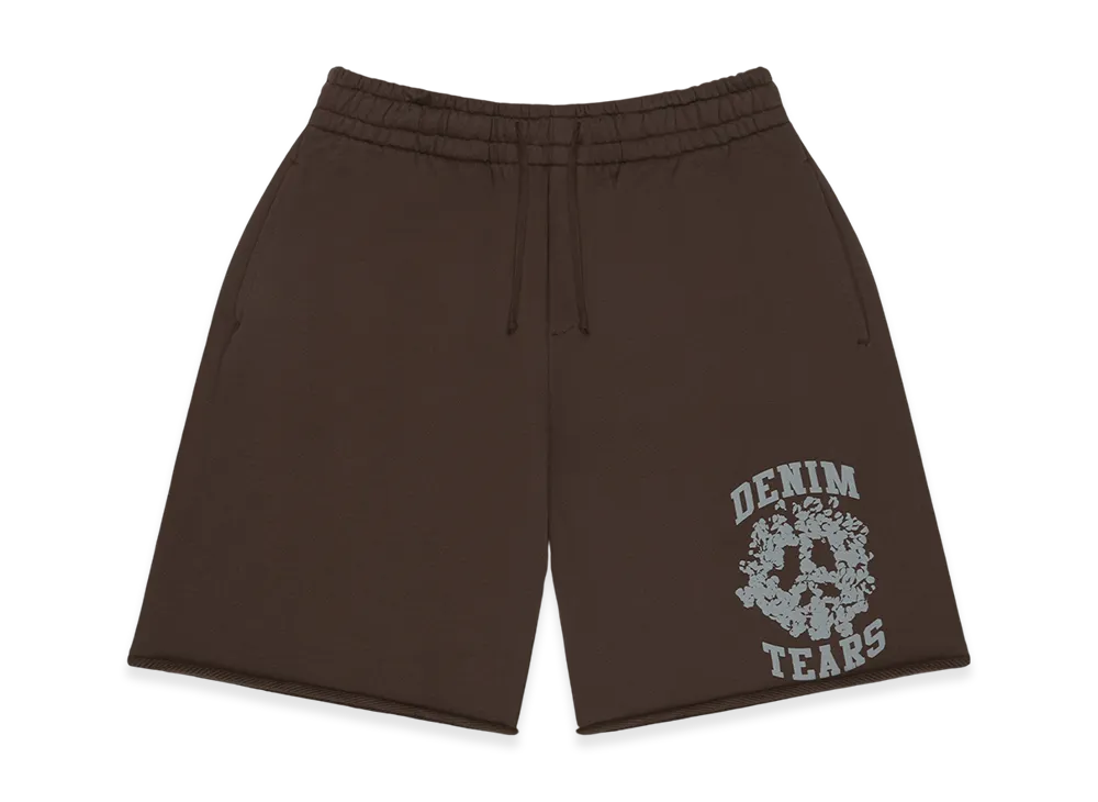 DENIM TEARS Denim University Sweatshorts "Brown"