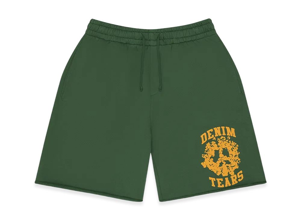 DENIM TEARS Denim University Sweatshorts "Green"
