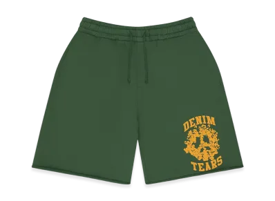 DENIM TEARS Denim University Sweatshorts "Green"