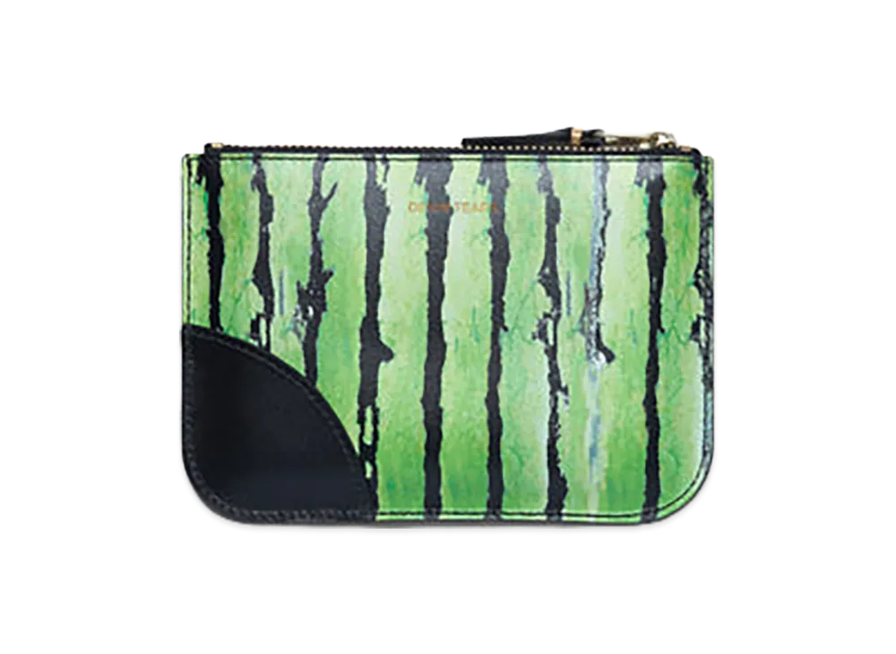 DENIM TEARS Rind Zip Pouch "Green"