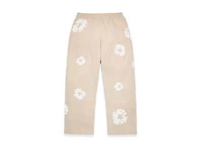 DENIM TEARS Cotton Wreath Baggy Sweatpants "Cream"