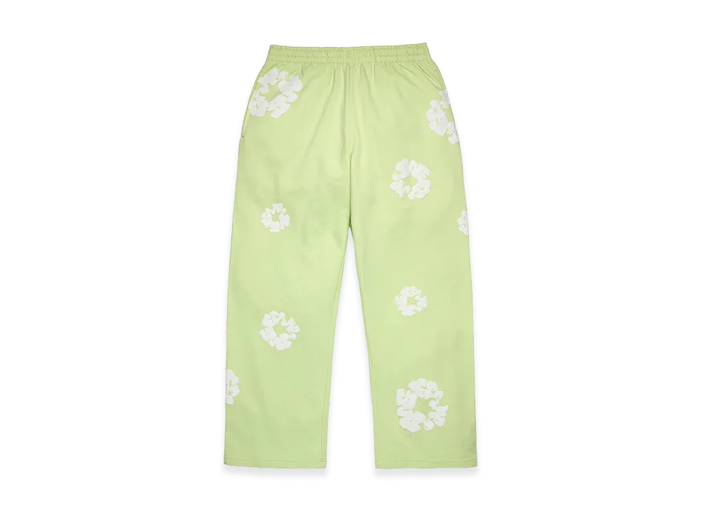 DENIM TEARS Cotton Wreath Baggy Sweatpants "Mint"