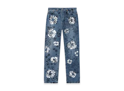 DENIM TEARS x IRAK x LEVI'S 501 Jeans "Blue"
