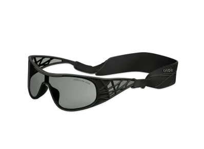 Dior x LEWIS HAMILTON DiorFluidCannage M1I Mask Sunglasses "Black"