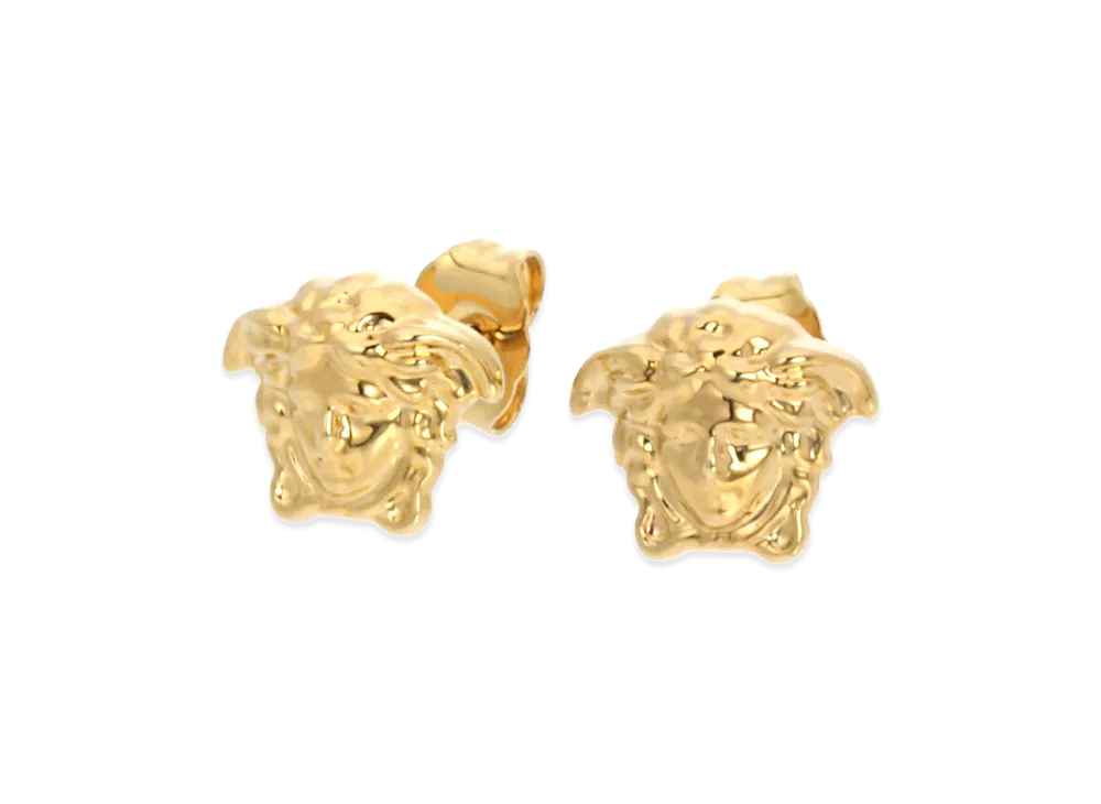 Versace Medusa Earrings "Gold"