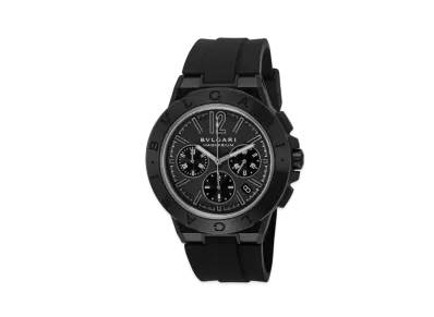 BVLGARI Diagono Magnesium Chronograph "Black/Magnesium"