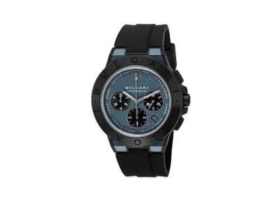 BVLGARI Diagono Magnesium Chronograph "Blue/Magnesium"