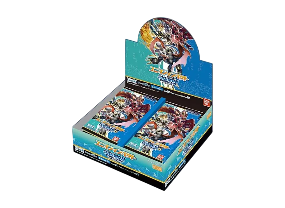 デジモンカードゲーム ブースターパック「ユニオンインパクト」ボックス
