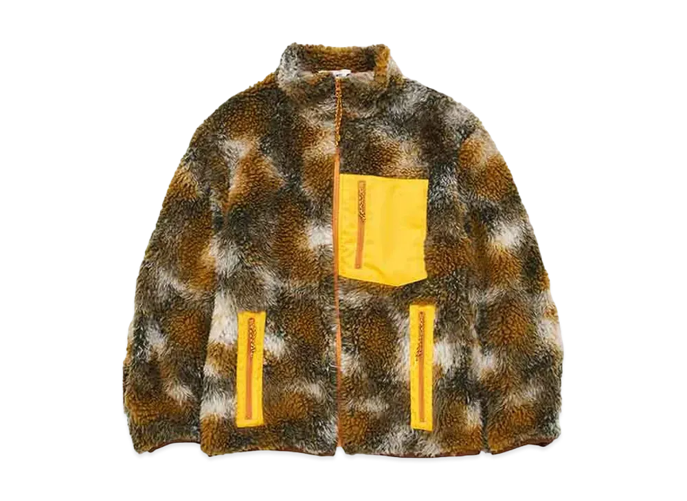 DIGAWEL Pile Fleece Blouson "Brown"