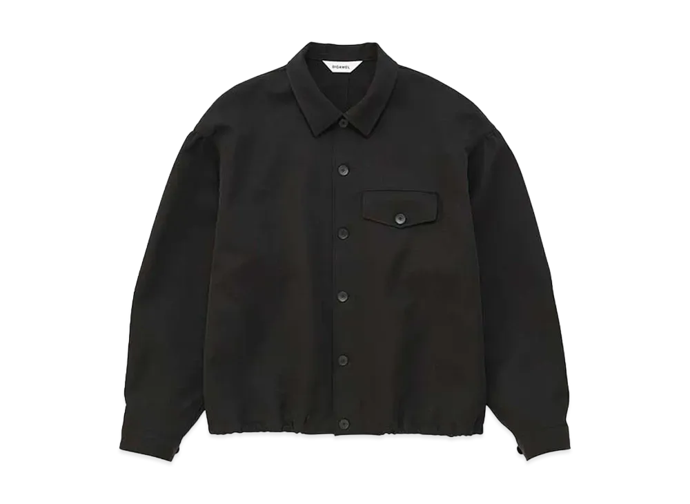 DIGAWEL Shirt Coat Blouson "Black"