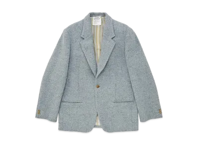 DIGAWEL Jacket1tweed "L.Blue"