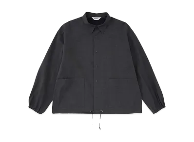 DIGAWEL Coach L/S Shirt Jacket "Black"