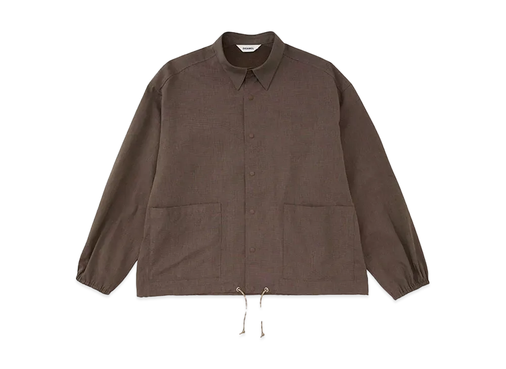 DIGAWEL Coach L/S Shirt Jacket "Brown"