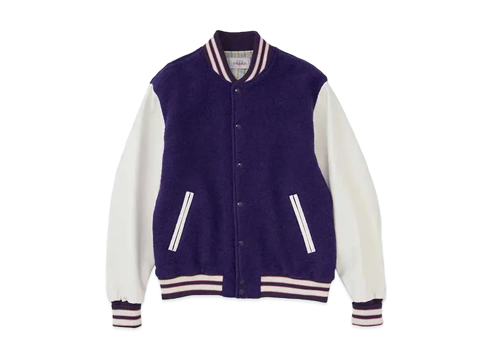 DIGAWEL Varsity Jacket (URU TOKYO × DIGAWEL) "Purple"