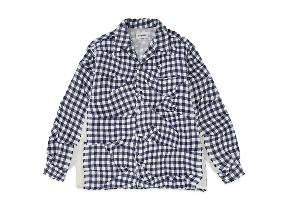 DIGAWEL Shirt Blouson (URU TOKYO × DIGAWEL) "Navy"