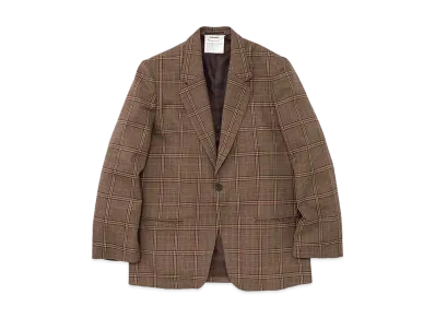 DIGAWEL Check Jacket "Brown"