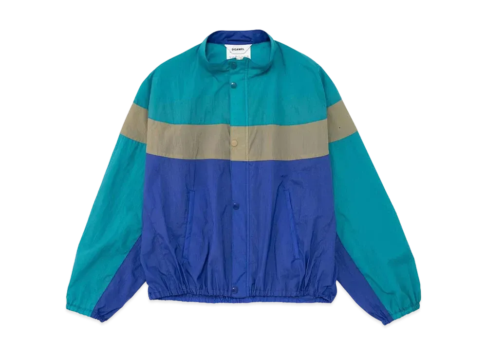 DIGAWEL Cup shoulder Blouson "GreenxPPL"