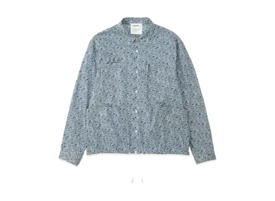 DIGAWEL Shirt Blouson /Fabric By LIBERTY "Blue"