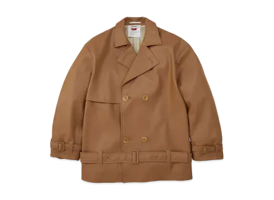 DIGAWEL Short Trench Coat "Beige"