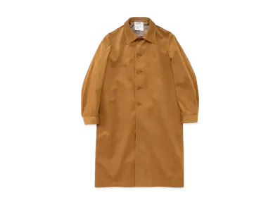 DIGAWEL Faux Suede Long Coat "Camel"