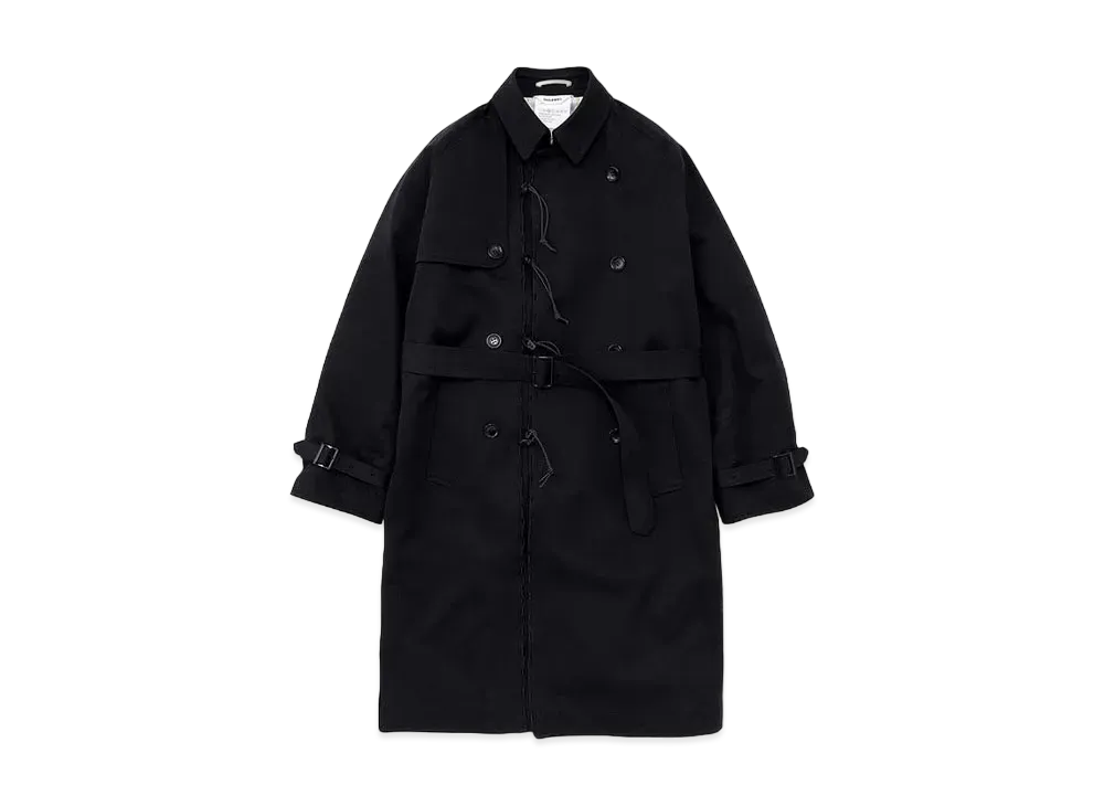 DIGAWEL Trench Coat "Black"