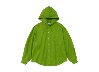 DIGAWEL Hoodie Shirt1 Check "Green"