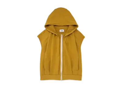 DIGAWEL Hoodie Vest ( URU TOKYO × DIGAWEL ) "Mustard"